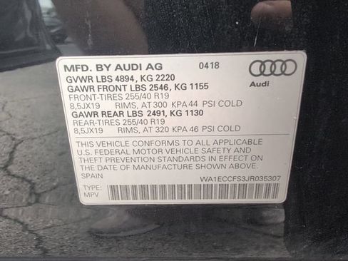 Used 2018 Audi Q3 2.0T Premium w/ Convenience Package AWD/4WD image 30
