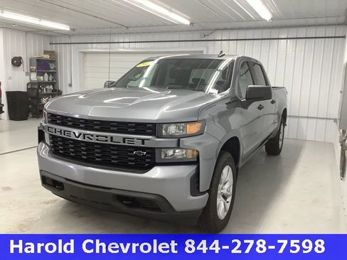 Used 2022 Chevrolet Silverado 1500 Custom w/ LPO, Dark Essentials Package image 3