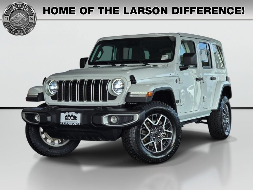 Used 2025 Jeep Wrangler Unlimited Sahara AWD/4WD image 1