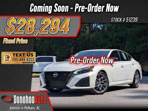 Used 2024 Nissan Altima 2.0 SR FWD image 1