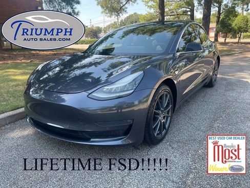 Used 2018 Tesla Model 3 Long Range AWD/4WD image 1