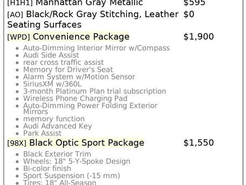 Used 2023 Audi A3 2.0T Premium w/ Convenience Package image 6