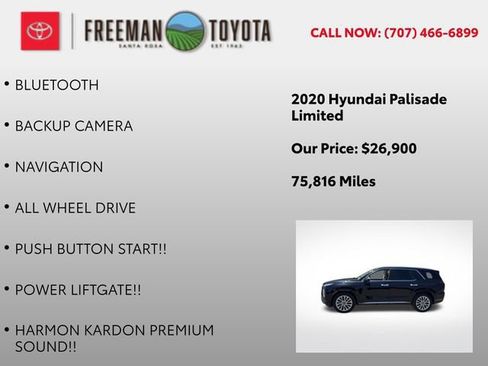 Used 2020 Hyundai Palisade Limited AWD/4WD image 9