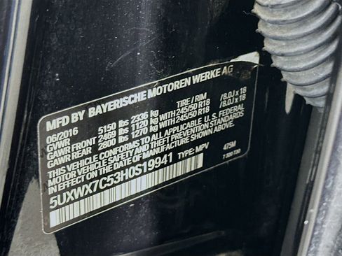 Used 2017 BMW X3 xDrive35i image 32