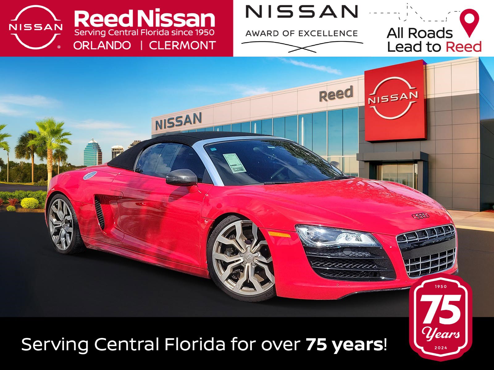 Used 2011 Audi R8 V10 AWD/4WD image 1