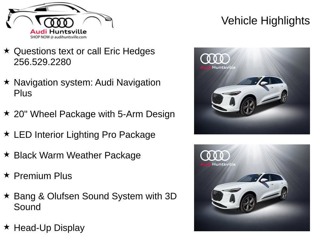 Used 2025 Audi Q5 Premium Plus w/ Premium Plus AWD/4WD image 6
