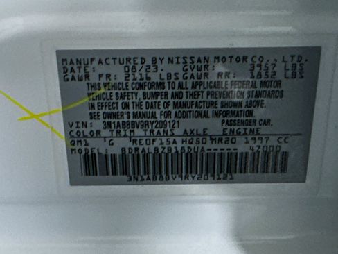 Used 2024 Nissan Sentra S FWD image 12