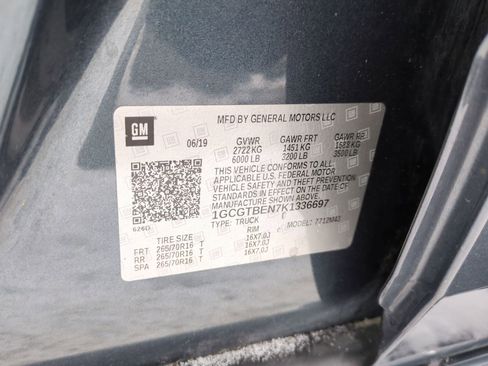 Used 2019 Chevrolet Colorado W/T w/ WT Convenience Package image 39