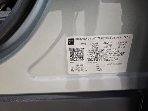 Certified 2024 Chevrolet Equinox LT w/ LPO, Floor Liner Package AWD/4WD image 42