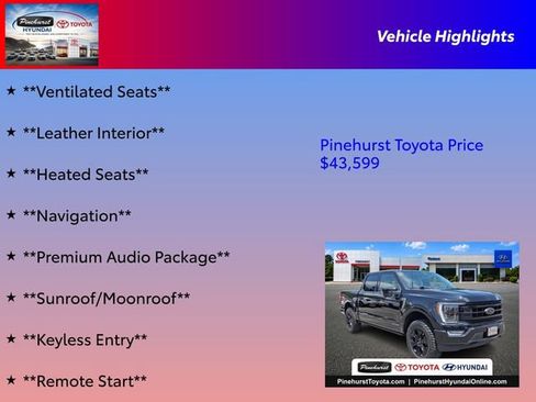 Used 2023 Ford F150 Platinum w/ Equipment Group 701A High AWD/4WD image 31