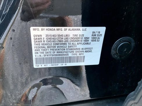 Used 2019 Honda Pilot EX-L image 32