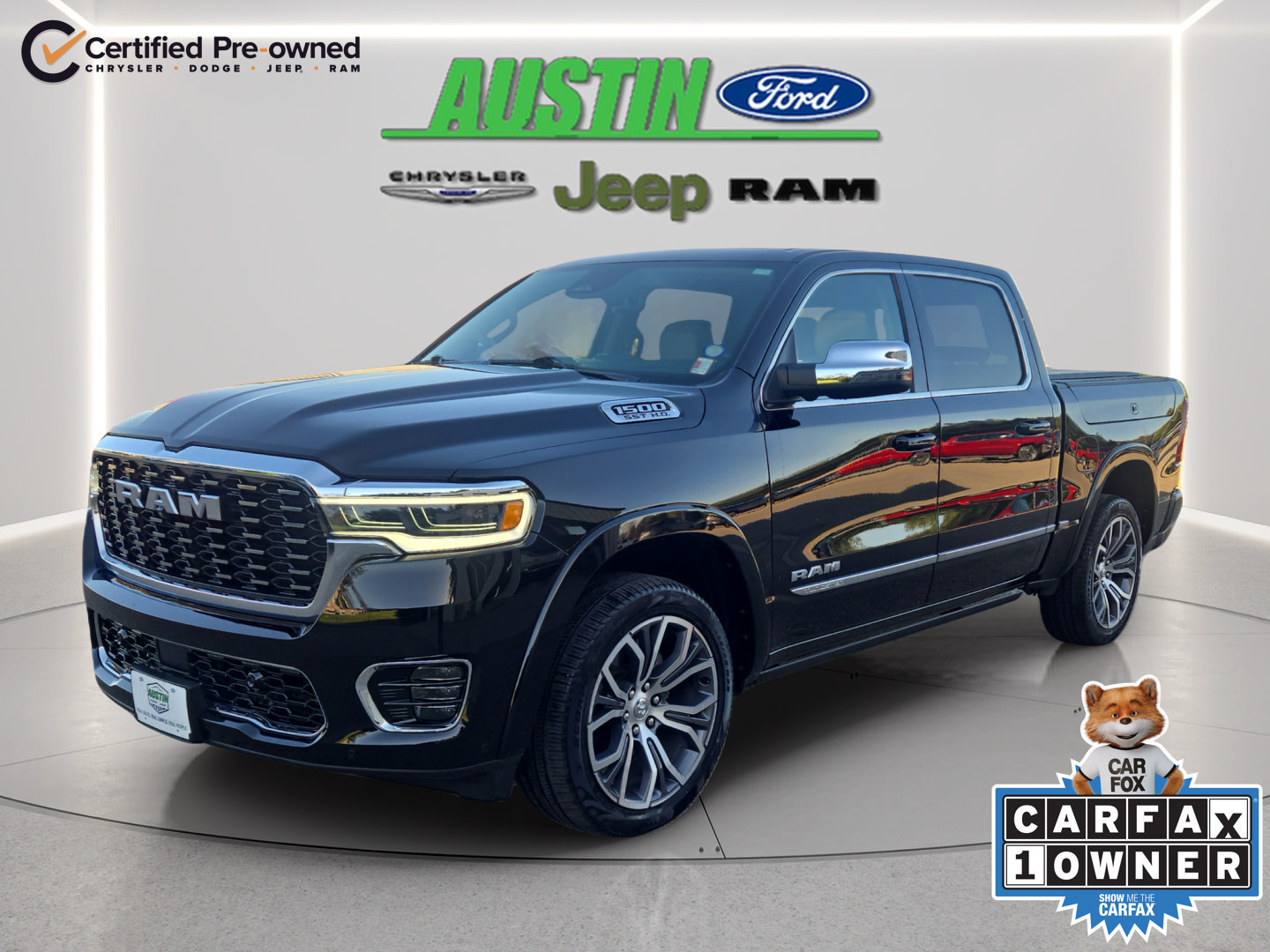 Certified 2025 RAM 1500 Tungsten w/ Bed Utility Group AWD/4WD image 1