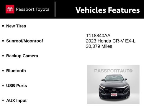 Used 2023 Honda CR-V EX-L image 9