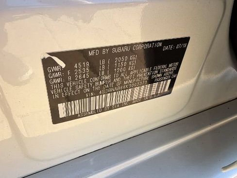 Used 2019 Subaru Legacy 2.5i AWD/4WD image 30