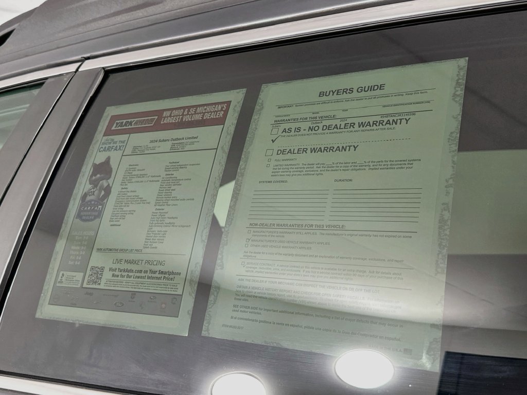 Certified 2024 Subaru Outback Limited AWD/4WD image 13