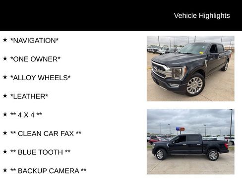 Used 2021 Ford F150 Limited AWD/4WD image 4