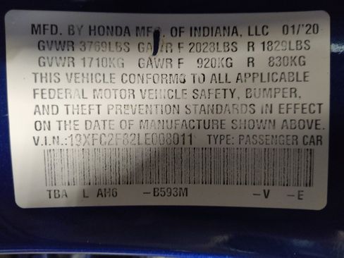 Used 2020 Honda Civic Sport image 33
