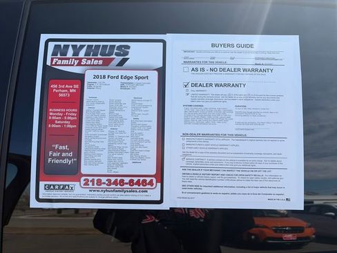 Used 2018 Ford Edge Sport w/ Equipment Group 401A image 55