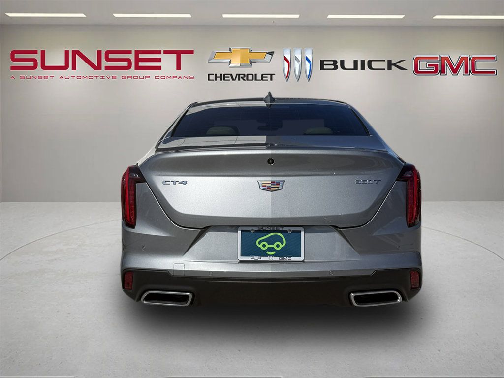 Certified 2024 Cadillac CT4 Luxury RWD image 4