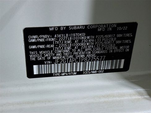 Certified 2023 Subaru Crosstrek 2.0i Premium image 35