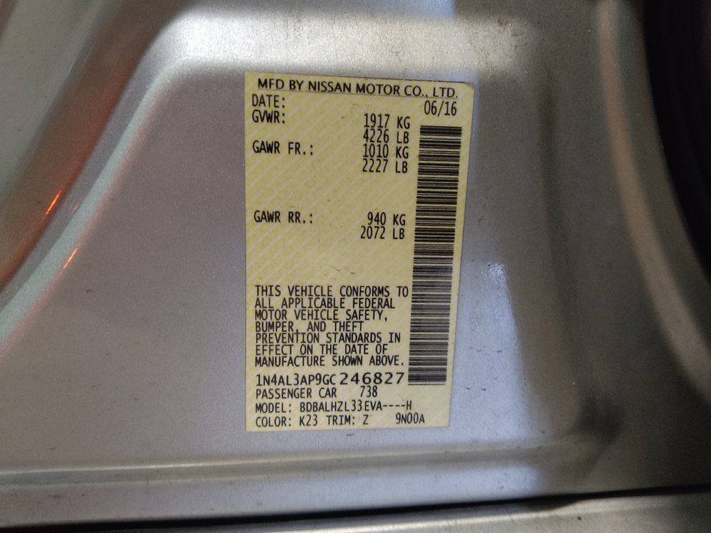 Used 2016 Nissan Altima 2.5 SR FWD image 33