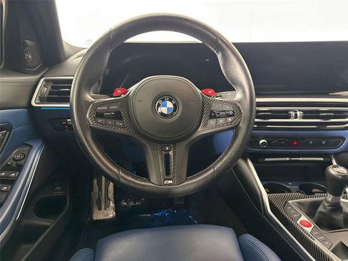 Used 2023 BMW M3 w/ M Carbon Exterior Package RWD image 32