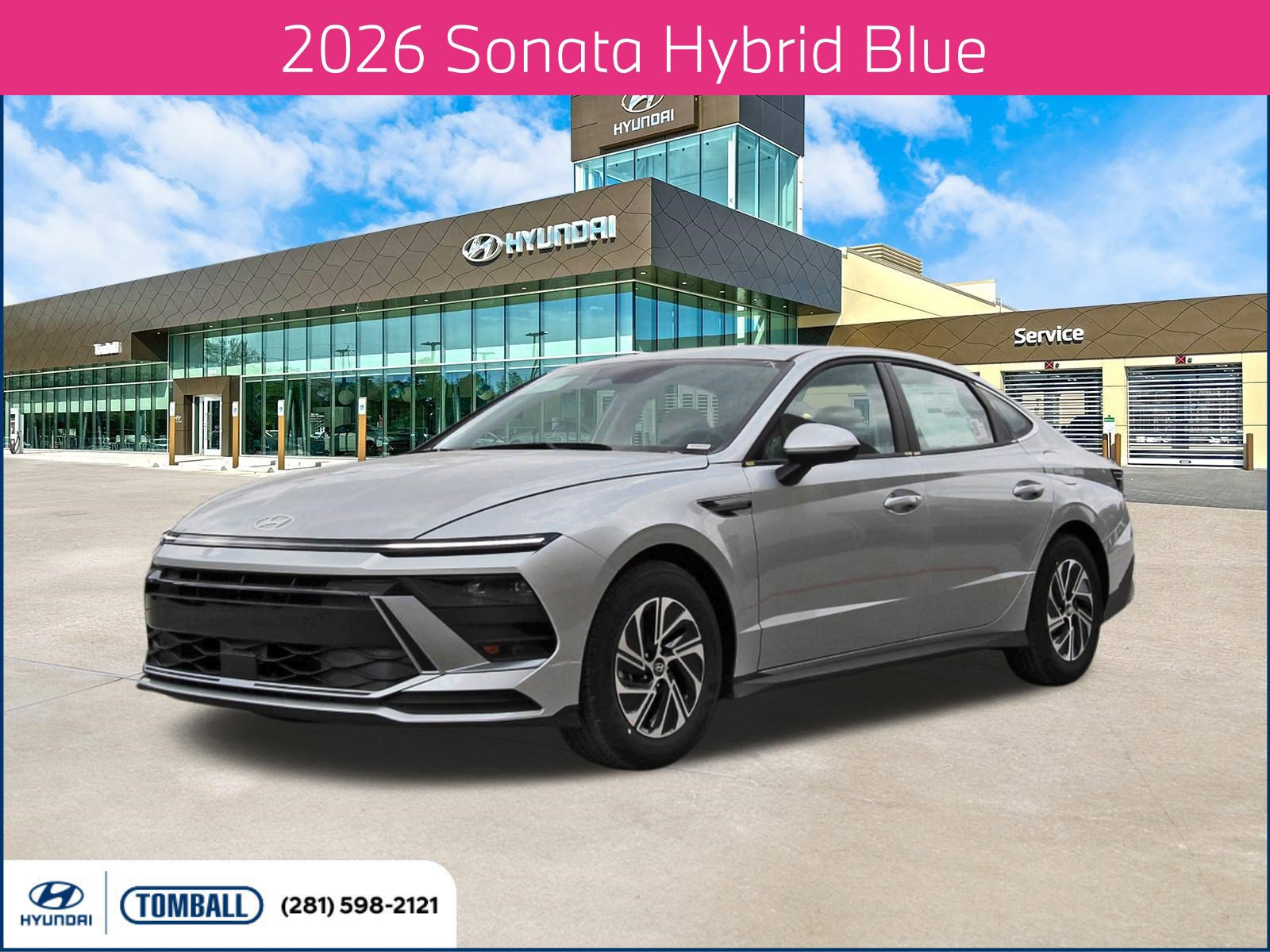New 2026 Hyundai Sonata Blue FWD image 1