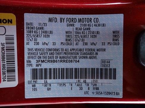 Certified 2024 Ford Bronco Sport Big Bend w/ Convenience Package image 21