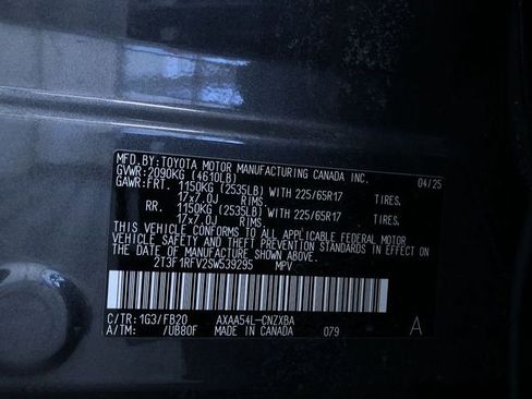 Certified 2025 Toyota RAV4 LE image 33