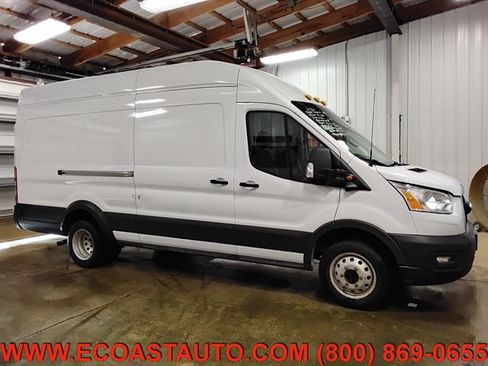 Used 2022 Ford Transit 350 148 High Roof Extended DRW RWD image 2