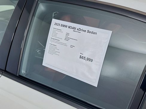 Certified 2025 BMW M340i xDrive AWD/4WD image 13