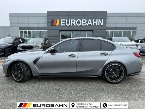 Used 2024 BMW M3 w/ Parking Assistance Package RWD image 2