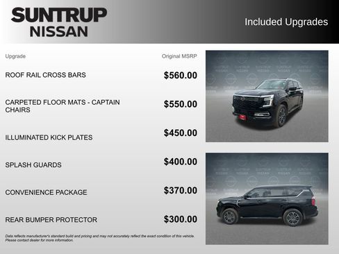 Used 2025 Nissan Armada Platinum w/ Convenience Package AWD/4WD image 2