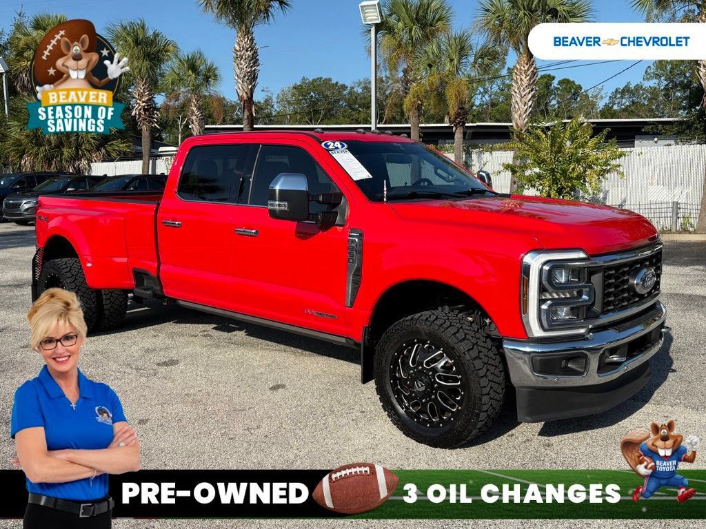 Used 2024 Ford F350 Lariat w/ Lariat Ultimate Package AWD/4WD image 9