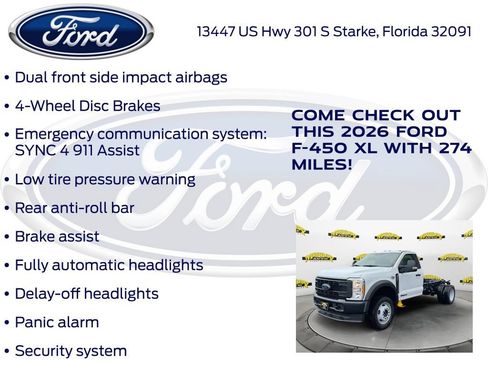 New 2026 Ford F450 XL AWD/4WD image 25