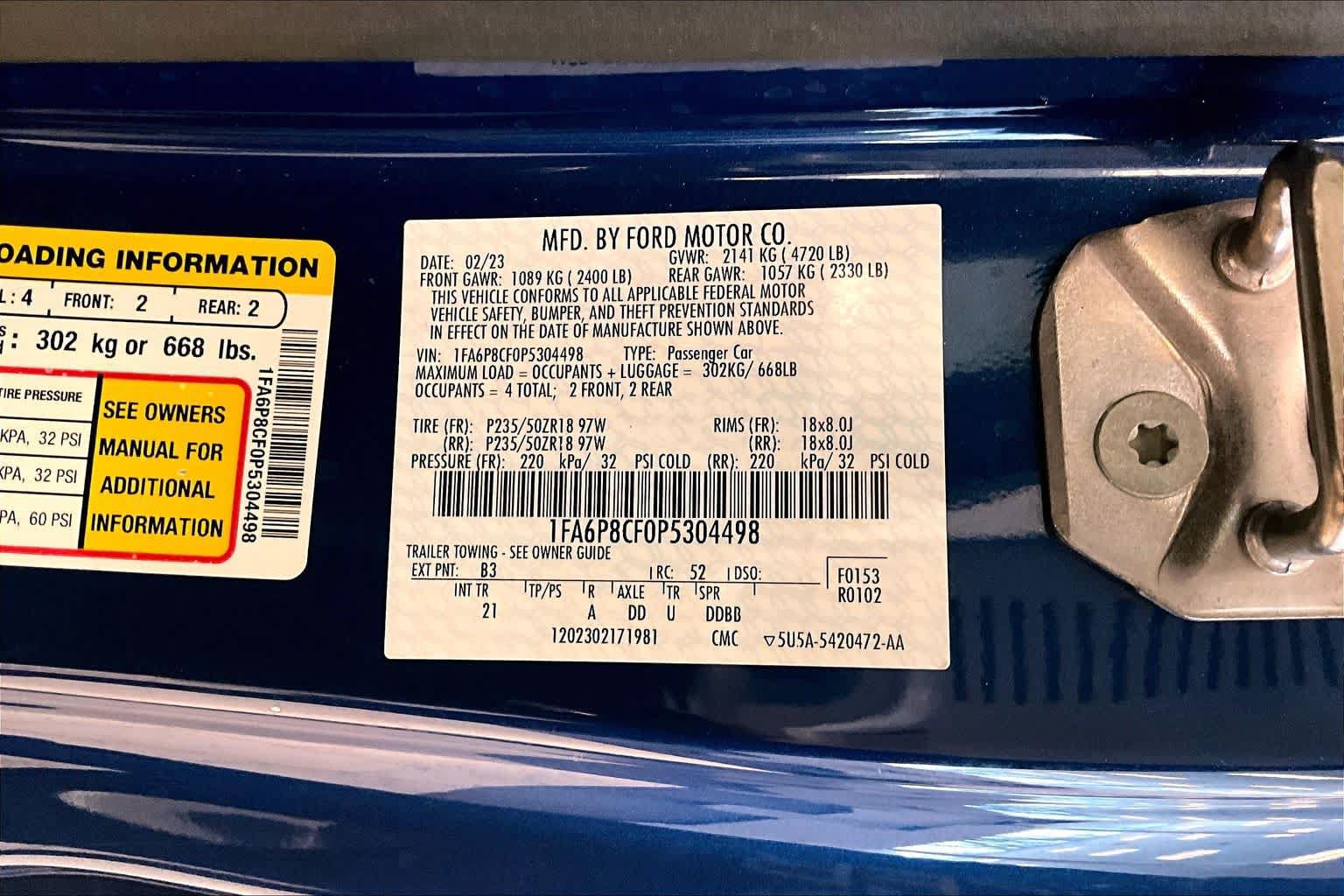 Used 2023 Ford Mustang GT RWD image 31
