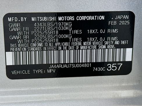 Used 2025 Mitsubishi Outlander Sport AWD image 12
