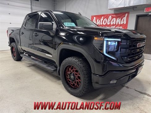 Used 2024 GMC Sierra 1500 Elevation w/ LPO, Elevation Black Package AWD/4WD image 1