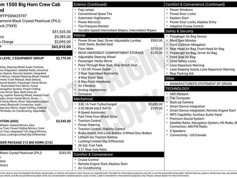 Used 2025 RAM 1500 Big Horn AWD/4WD image 4