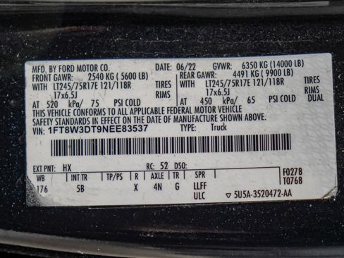 Used 2022 Ford F350 Lariat w/ Lariat Ultimate Package AWD/4WD image 68