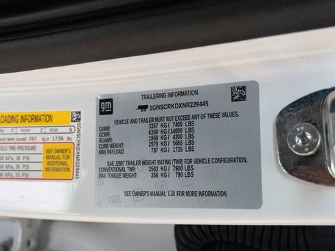 Used 2022 Chevrolet Tahoe RST w/ Luxury Package RWD image 43