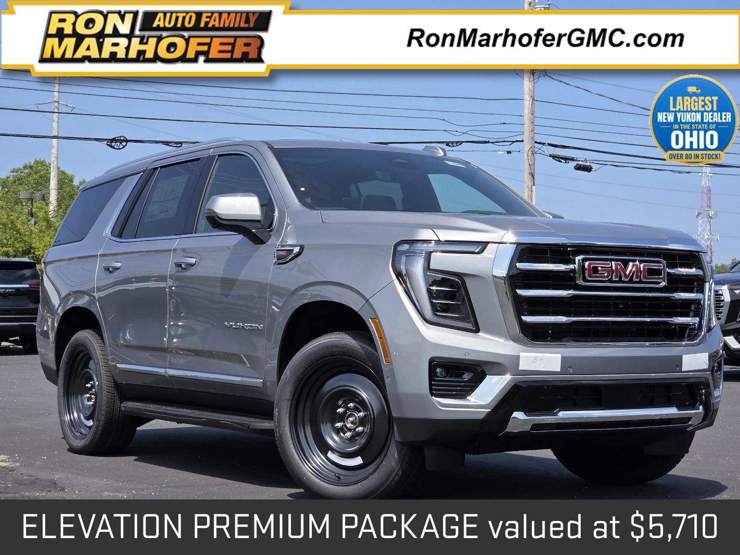 New 2026 GMC Yukon Elevation w/ Elevation Premium Package AWD/4WD 360° Tour