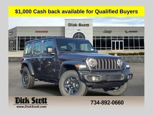 New 2026 Jeep Wrangler Sport AWD/4WD image 1