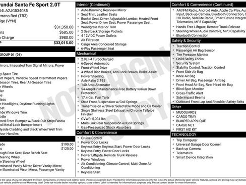 Used 2018 Hyundai Santa Fe Sport 2.0T image 49