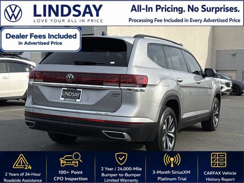 Used 2024 Volkswagen Atlas SE AWD/4WD image 3