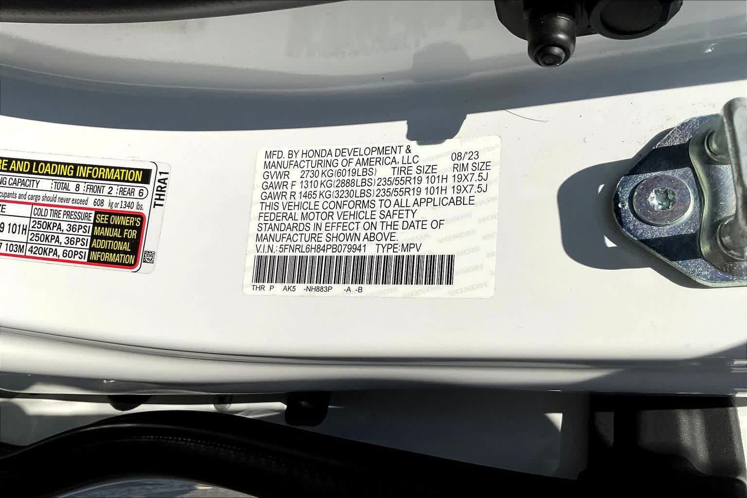 Used 2023 Honda Odyssey Touring image 35