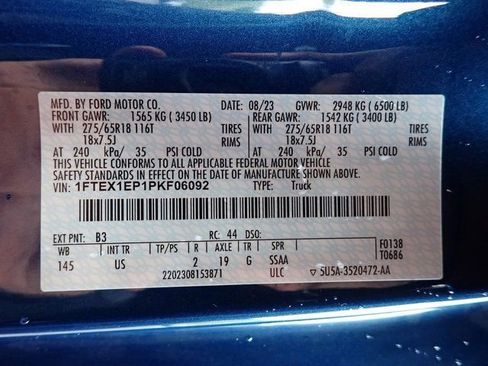 Used 2023 Ford F150 XLT w/ Equipment Group 302A High AWD/4WD image 24
