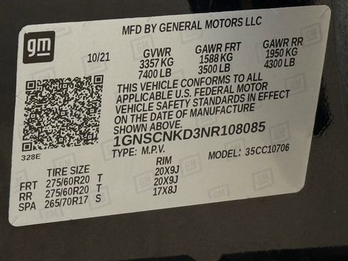 Used 2022 Chevrolet Tahoe LT w/ Luxury Package image 26