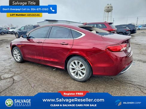 Used 2015 Chrysler 200 C w/ Navigation & Sound Group I FWD image 3
