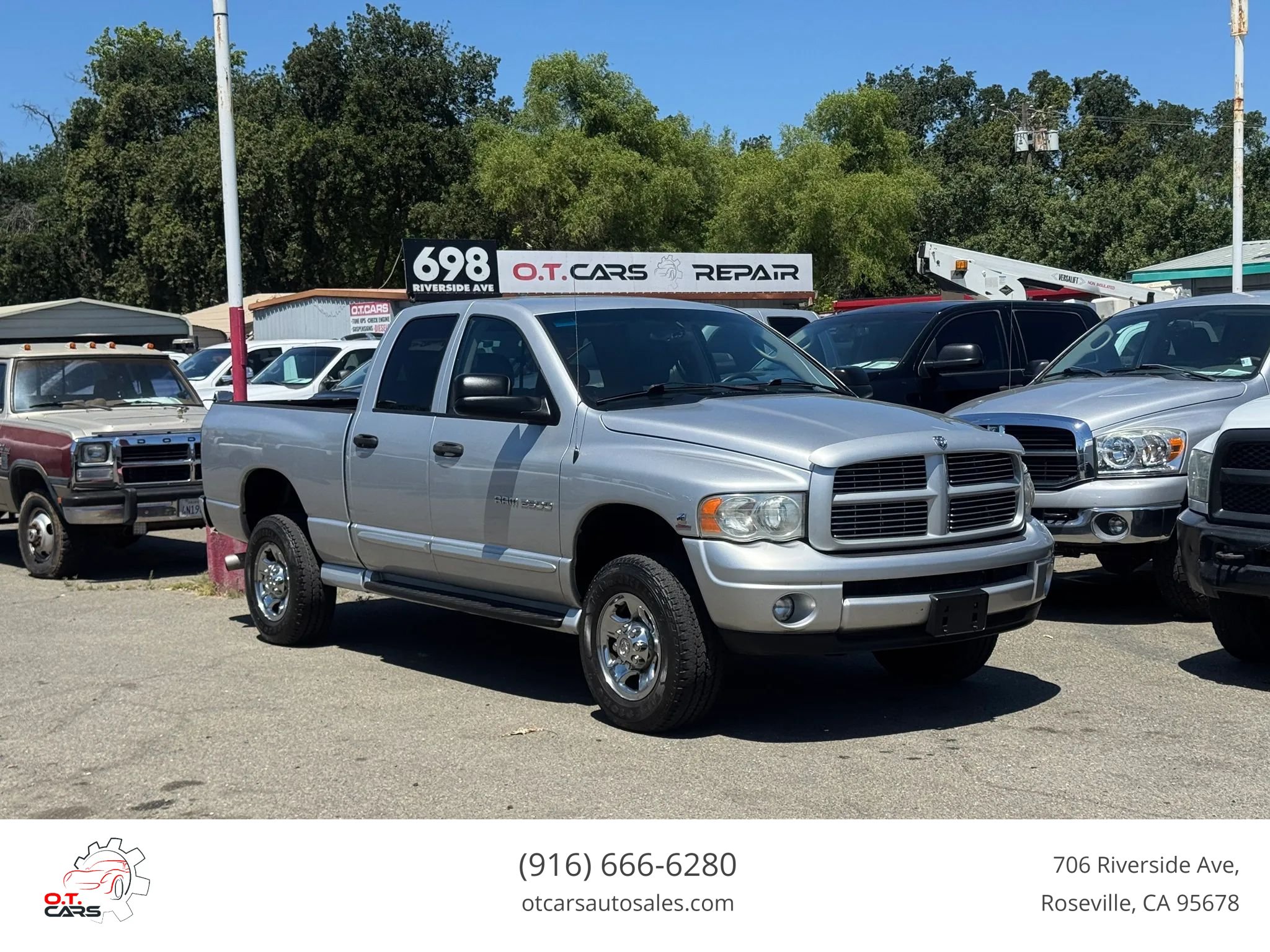 Used 2004 Dodge Ram 2500 Truck SLT w/ Sport Appearance Group AWD/4WD image 1